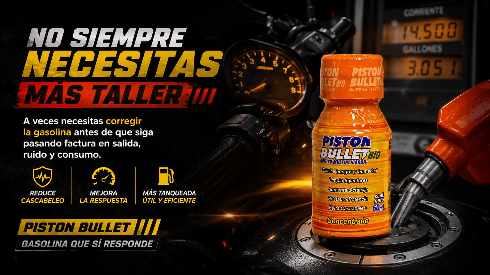 3 Piston Bullet