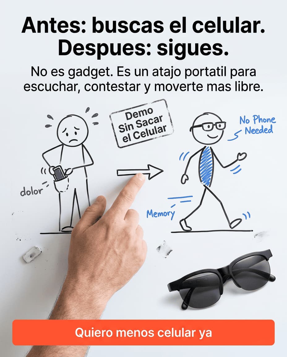 Gafas inteligentes bluetooth